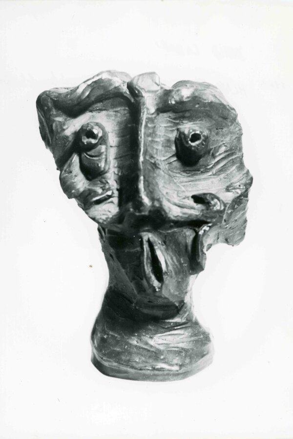 David Libor, Hlava II, 1963, pálená hlína
